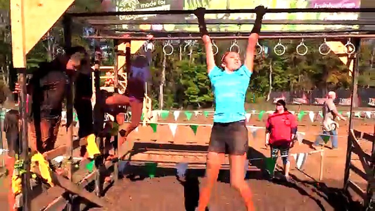 KIDS MUD OBSTACLE COURSE! RACE WORKOUT CHALLENGE! Playing w- DIRT & WATER (FUNnel Vision Vlog)