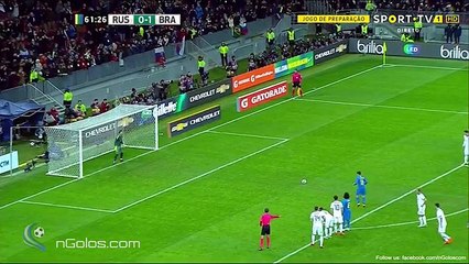 Philippe Coutinho Goal - Russia 0-2 Brazil - 23.03.2018 ᴴᴰ