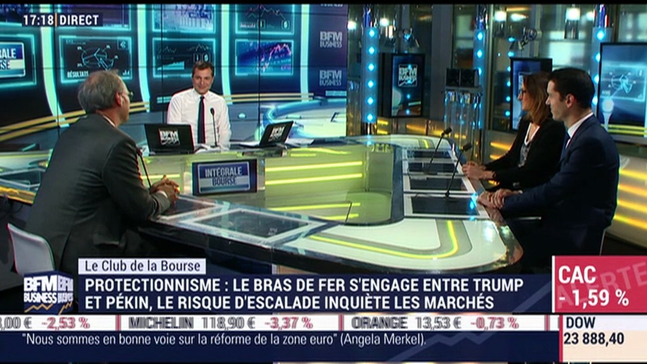 Le Club de la Bourse: Vincent Guenzi, Alexandre Baradez et Florence Barjou - 23/03