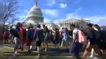 Öğrenciler Washington'da silahlanma yasaları için büyük yürüyüşe hazırlanıyor