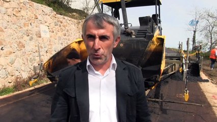 Ordu kırsalında asfalt seferberliği