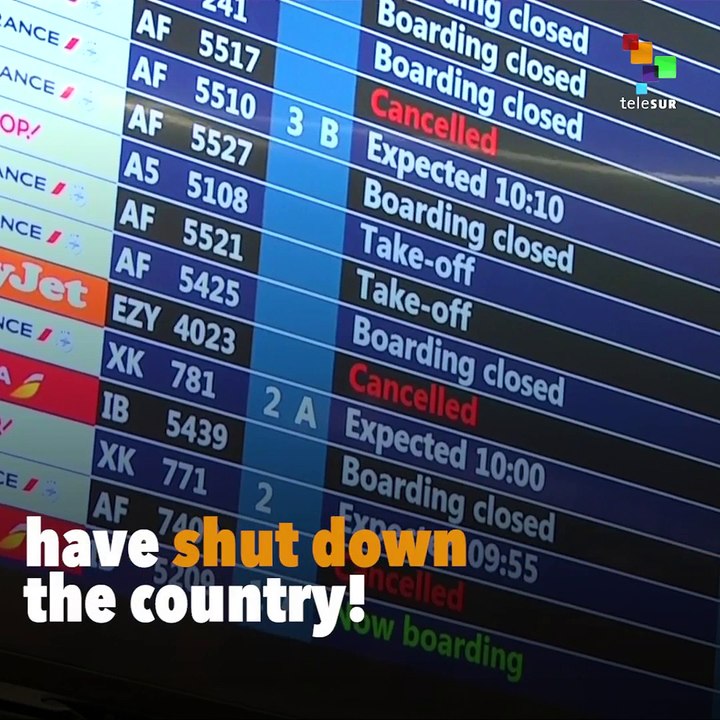 Workers Strike Shut Down France