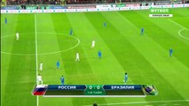 Russia VS Brazil 0-3 - All Goals & highlights  - 23.03.2018