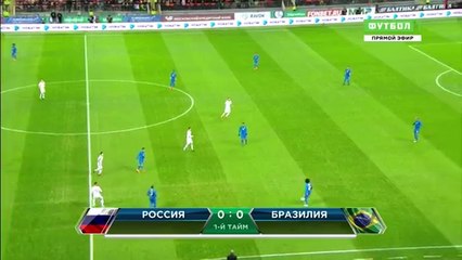 Russia VS Brazil 0-3 - All Goals & highlights  - 23.03.2018