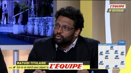 Matuidi Titulaire - Foot - Amical - Bleus