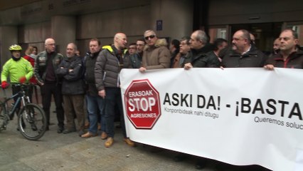 Trabajadores de Prosegur piden equiparación con la Ertzaintza
