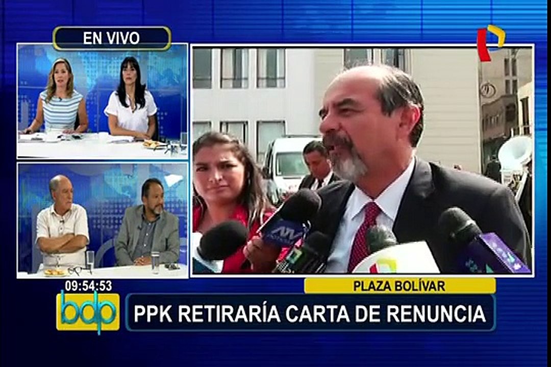 Mauricio Mulder afirma que filtración de borrador fue “maniobra” de bancada de PPK