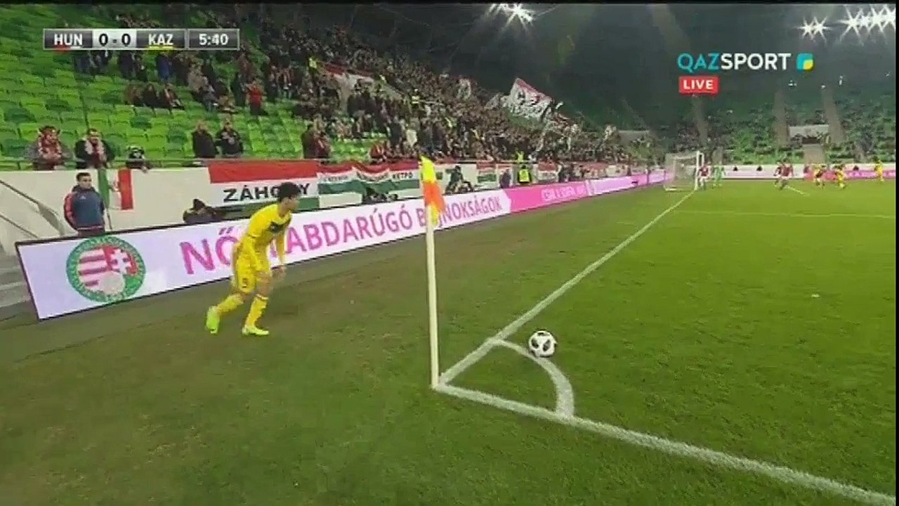 Így kapott a magyar válogatott 4 perc alatt két gólt Kazahsztántól