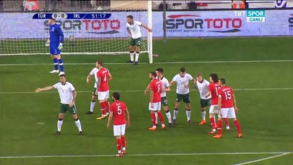 Mehmet Topal goal Turkey vs Ireland 1-0 23-03-2018 HD
