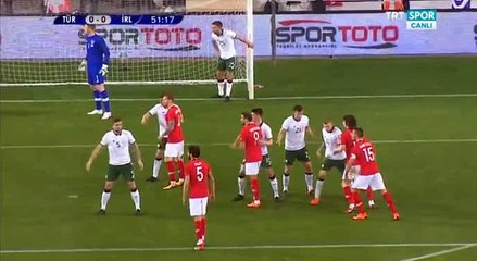 Mehmet Topal Goal HD -  Turkey	1-0	Ireland 23.03.2018