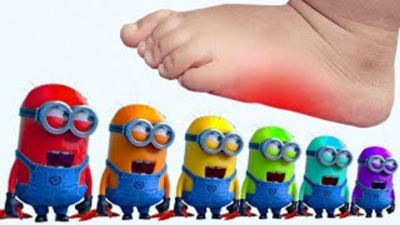 Pacman vs Minions Learn Colors with Despicable Me 3 Funny Pranks! Part 2
