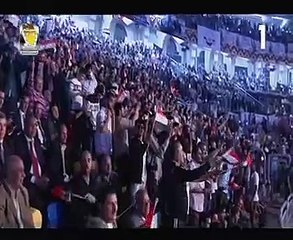 .. حكيم بمؤتمر دعم السيسي: "أنا أول واحد هروح اللجنة للمشاركة فى الانتخابات"