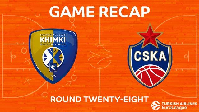 Highlights: Khimki Moscow region - CSKA Moscow