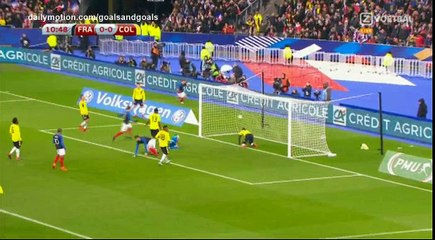 Olivier Giroud Goal HD - France 1 - 0 Colombia - 23.03.2018 (Full Replay)