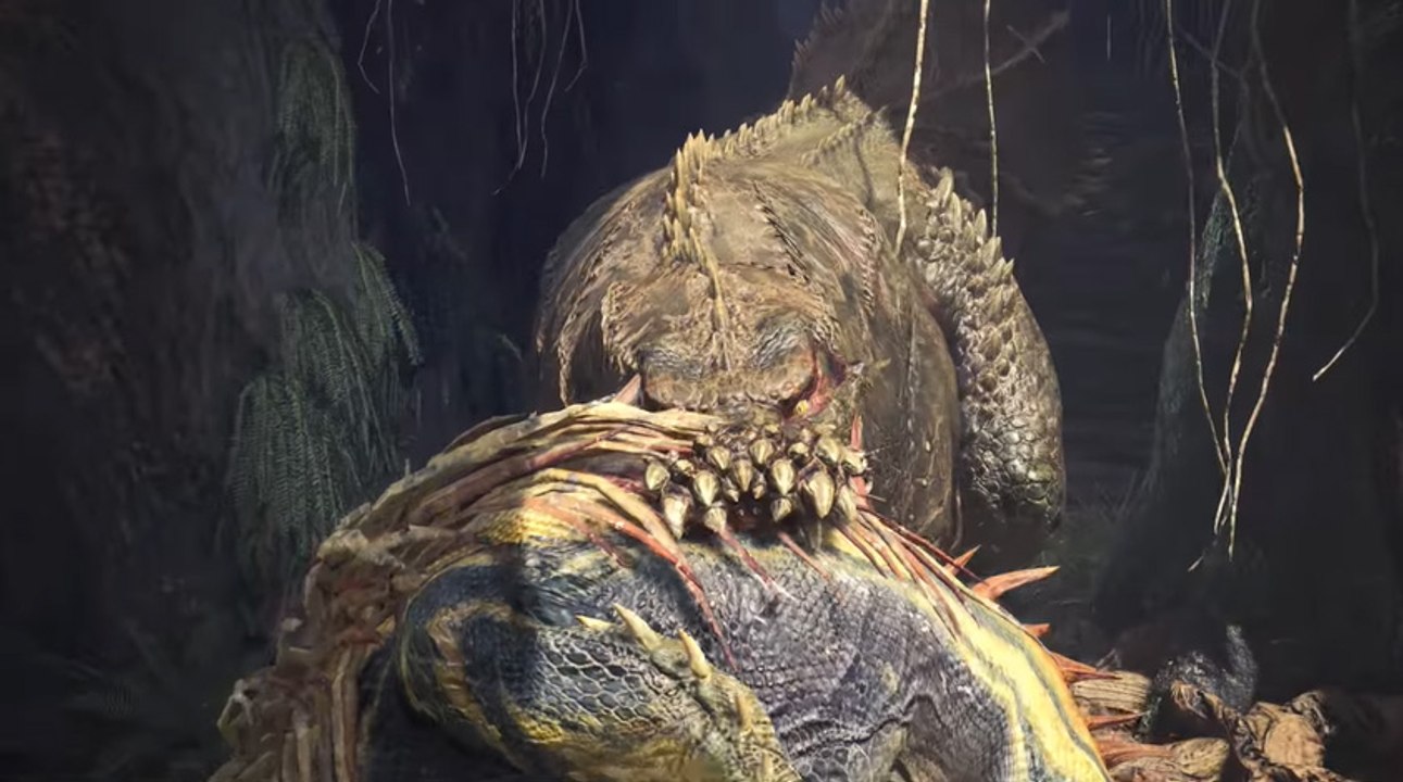 Monster Hunter World - Tráiler Deviljho
