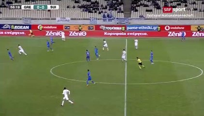 Blerim Dzemaili  Goal HD - Greece	0-1	Switzerland 23.03.2018