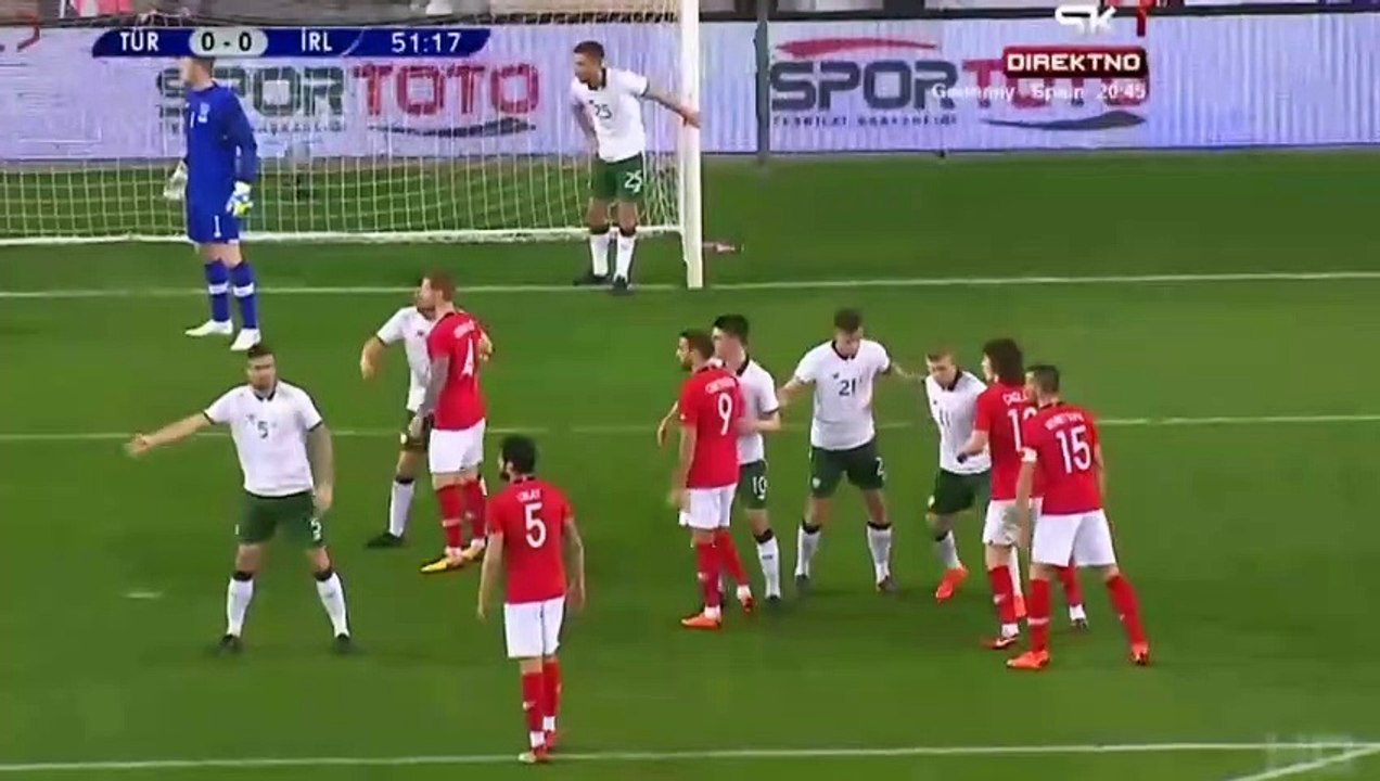 All Goals  HD - Turkey 1 - 0  Ireland - 23.03.2018