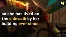 Six months after a deadly earthquake hit Mexico, some people are still living in tents right outside their buildings.