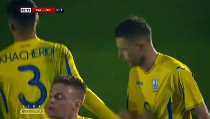 Artem Kravets Goal HD - Ukraine	1-0	Saudi Arabia 23.03.2018