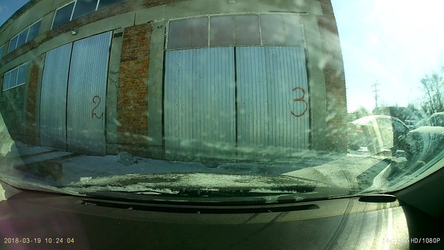 Wind Blows Door into Car