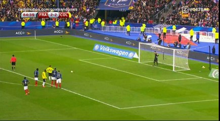 Juan Quintero penalty Goal HD - France 2 - 3 Colombia - 23.03.2018 (Full Replay)