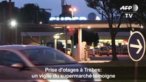 Prise d'otages à Trèbes: un vigile du supermarché témoigne