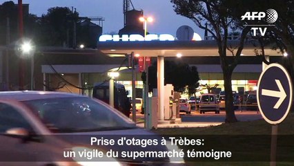 Prise d'otages à Trèbes: un vigile du supermarché témoigne