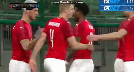 Marko Arnautovic second Goal HD Austria 3-0 Slovenia