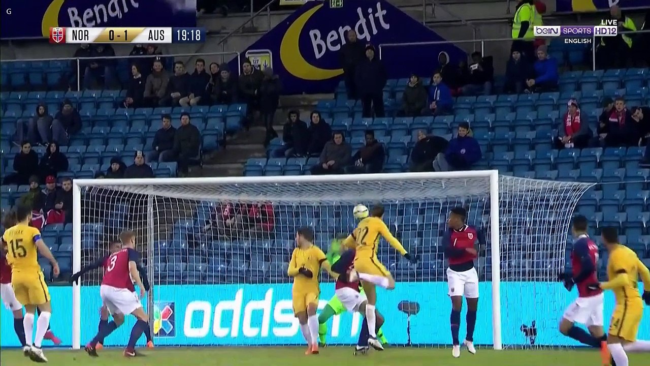 23-03-2018 - Norway 4-1 Australia (FRIENDLY)