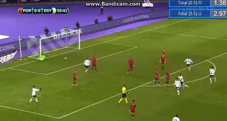 Mohammed Salah Goal Portugal 0-1 Egypt