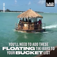 Ce bar flottant vous attend pour vos vacances