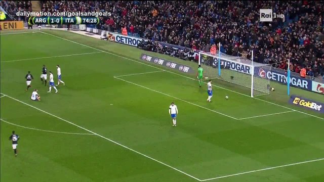 Ever Banega Goal HD - Argentina 1 - 0 Italy - 23.03.2018 (Full Replay)