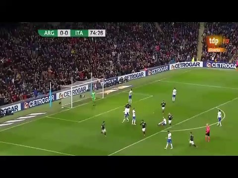 Ever Banega Goal ~ Italy vs Argentina 0-1 /23.03.2018/ Friendlies