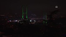 Pakistan Milli Günü - 3 Köprü Pakistan Milli Günü Dolayısıyla Işıklandırıldı - İstanbul