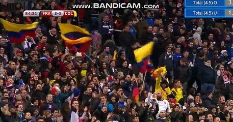 Juan Quintero Goal HD - France 2-3 Colombia 23.03.2018