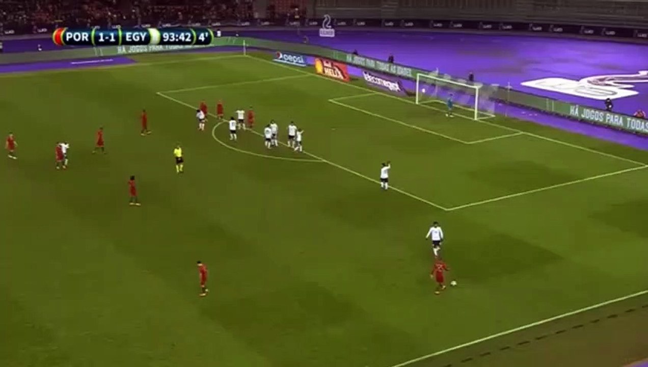 Cristiano Ronaldo Second Goal HD - Portugal 2-1 Egypt 23.03.2018