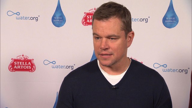 Matt Damon Talks Working With Water.org & Stella Artois