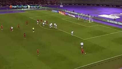 Ronaldo Second Goal HD - Portugal 2-1 Egypt - 23.03.2018 HD