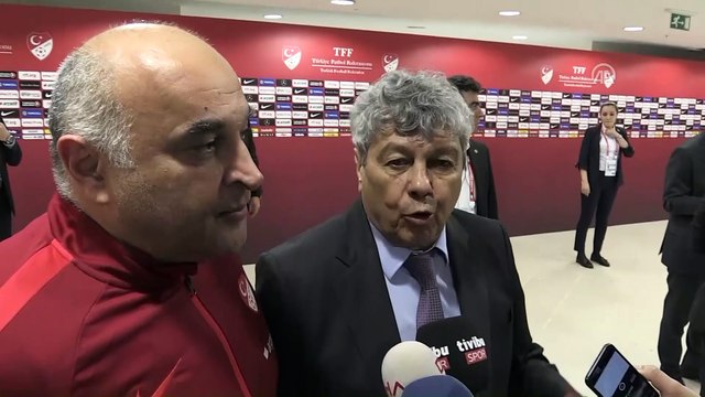 Milli maçın ardından - Teknik direktör Lucescu - ANTALYA