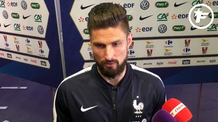 La réaction d'Olivier Giroud