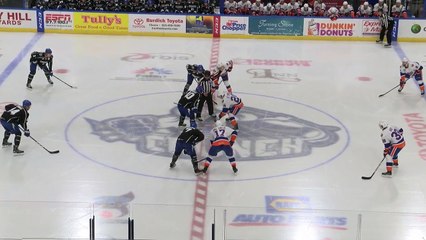 AHL Bridgeport Sound Tigers 1 at Syracuse Crunch 4