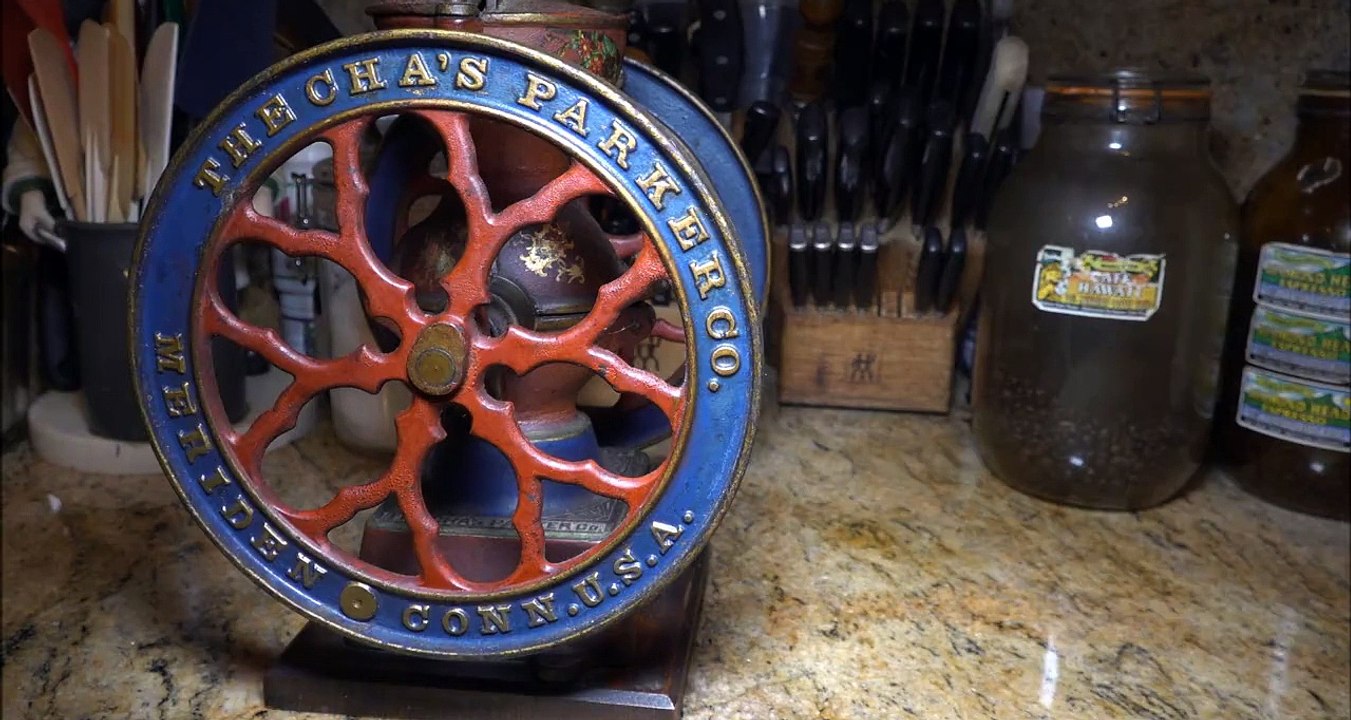 My 121 Year Old Coffee Grinder