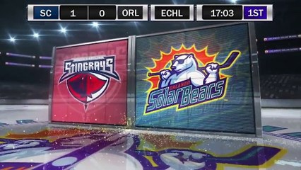 ECHL South Carolina Stingrays 1 at Orlando Solar Bears 1