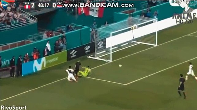 Edison Flores Goal ~ Peru vs Croatia 2-0