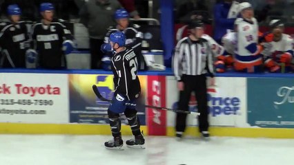 AHL Bridgeport Sound Tigers 1 at Syracuse Crunch 4