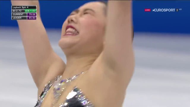 B.ESP. 樋口新葉 Wakaba Higuchi FS - 2018 World Championships