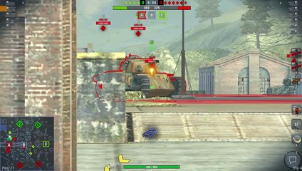 World of Tanks Blitz - Playing the KV 2 at a tournament 1 of 4