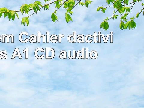  Totem Cahier dactivites A1 CD audio c3ad37fb