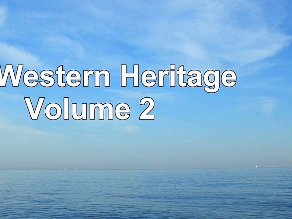 The Western Heritage Volume 2 77e3a240