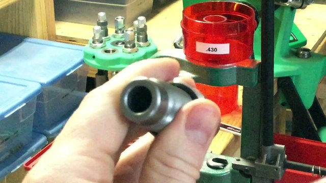 Size, Weight and Measure for the Powder Coated Cast Lead Hollow Point Bullet Test